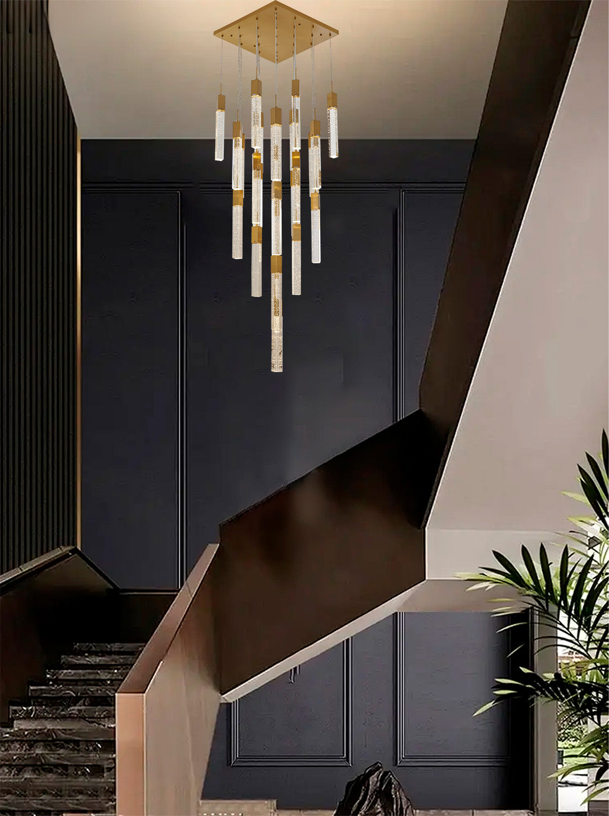 ADS05C25G - Crown Chandelier