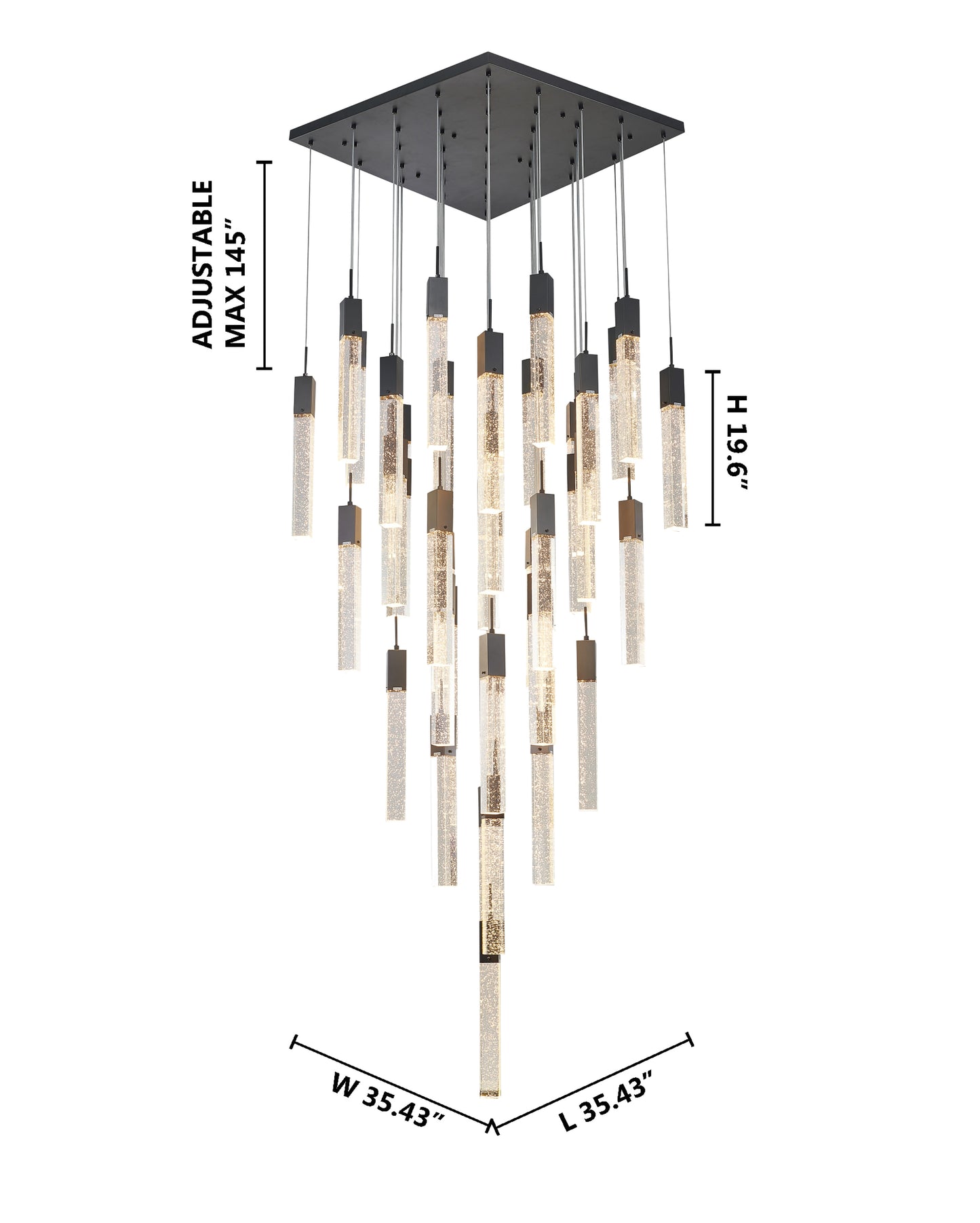 ADS06C41B - Crown Chandelier