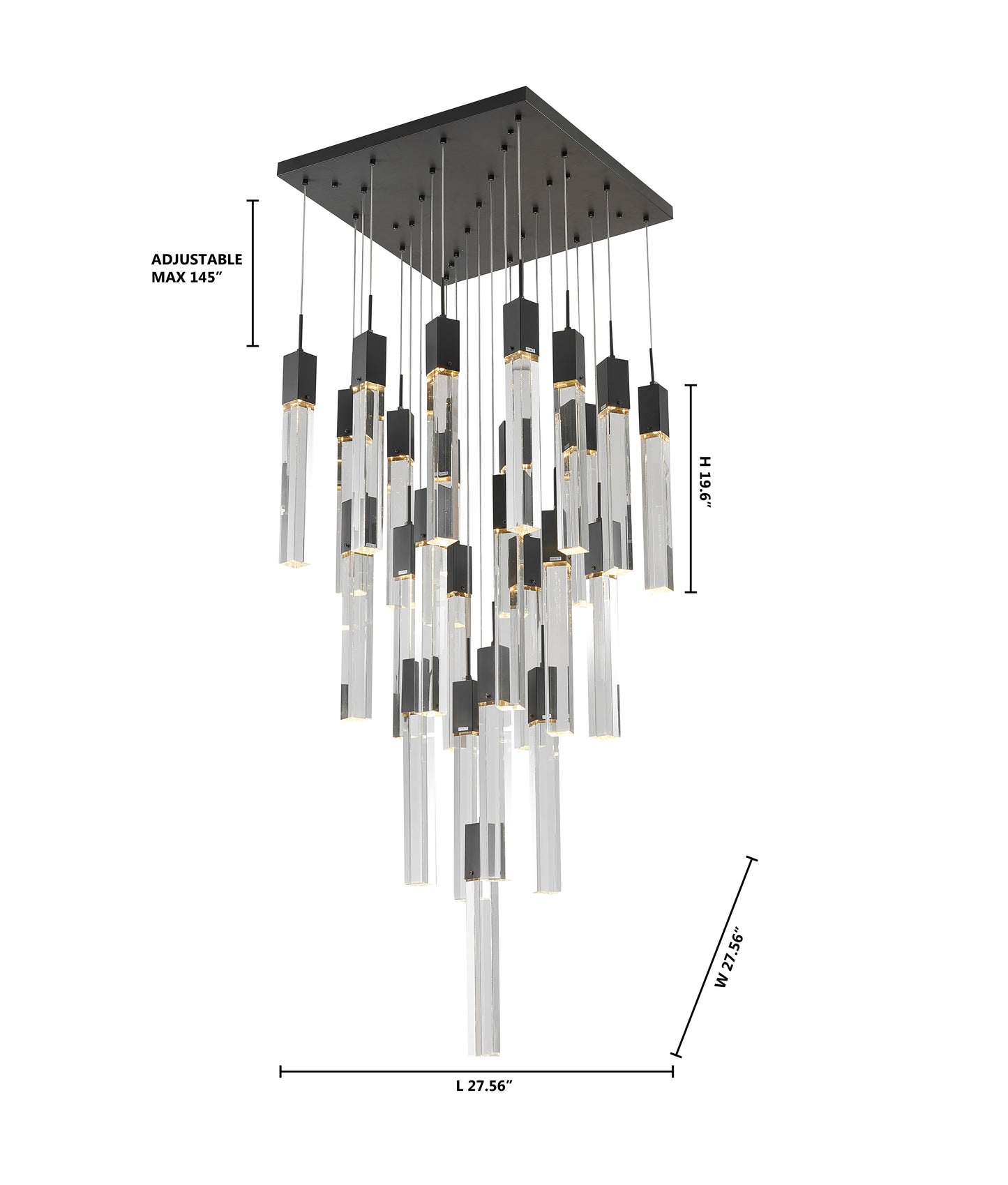 ADS10C25B - Crown Chandelier