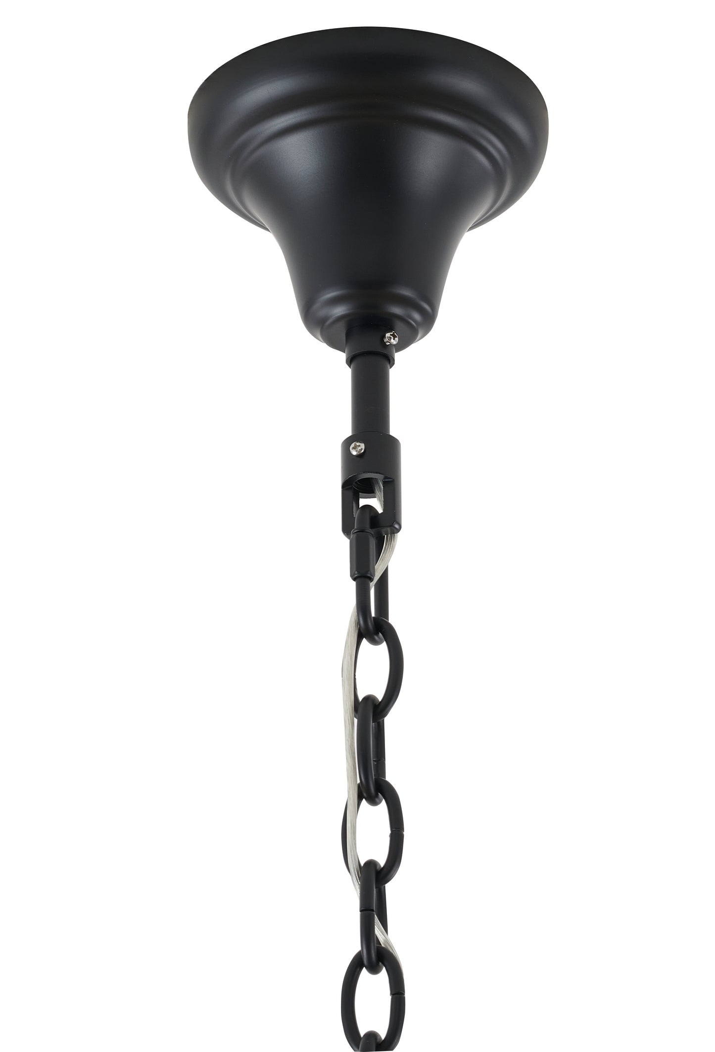 BET78C51BLK - Crown Chandelier