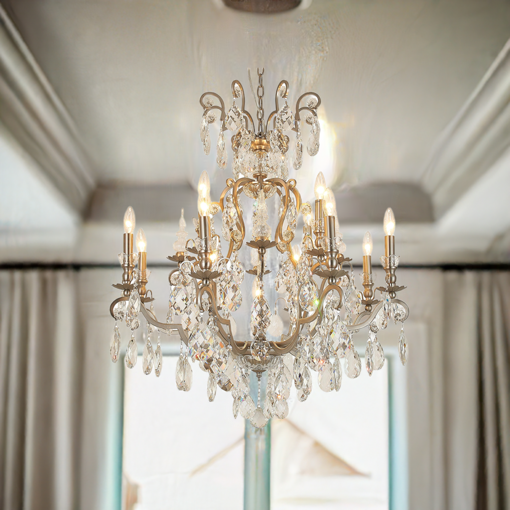 BET80C32PEW - Crown Chandelier