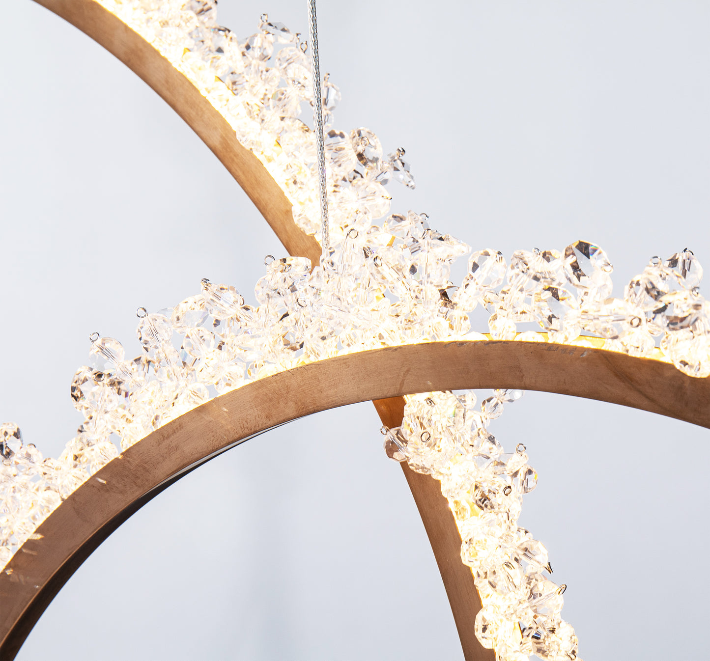 GL303C31G - Crown Chandelier