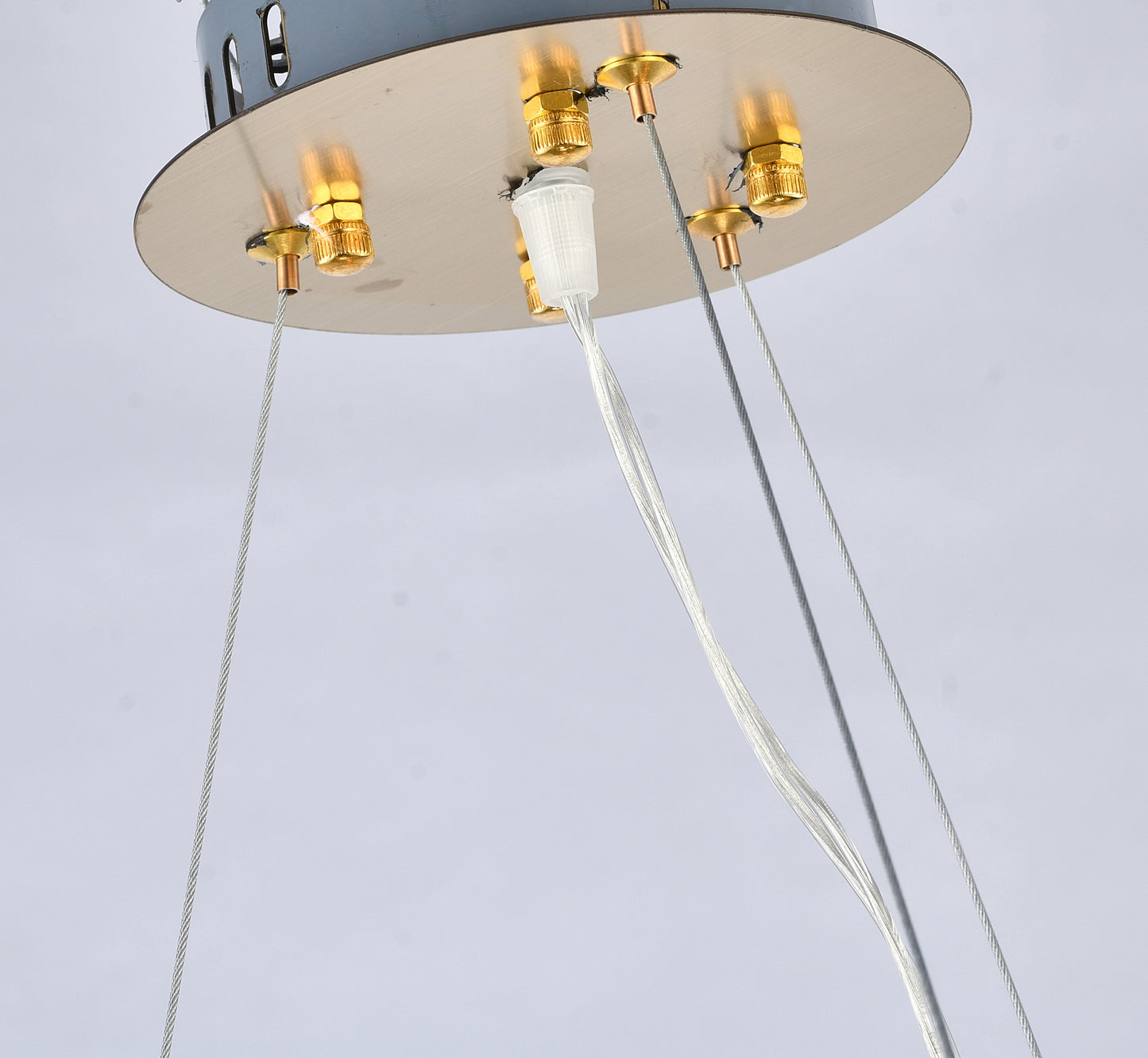 GL417C24G - Crown Chandelier