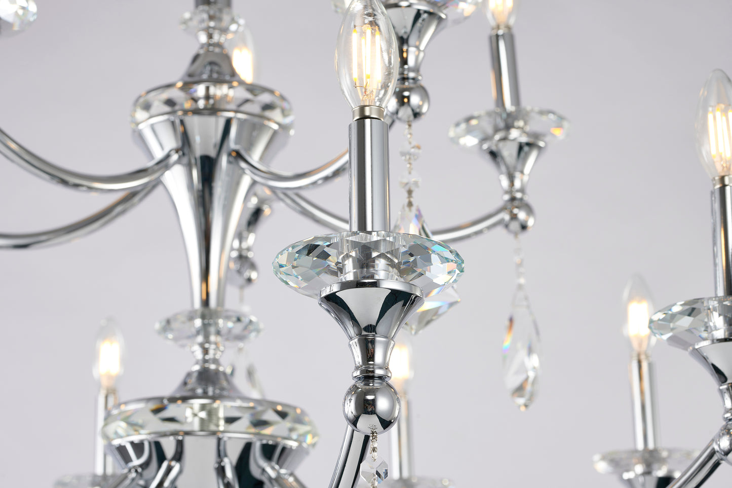 LA41C36CH - Crown Chandelier