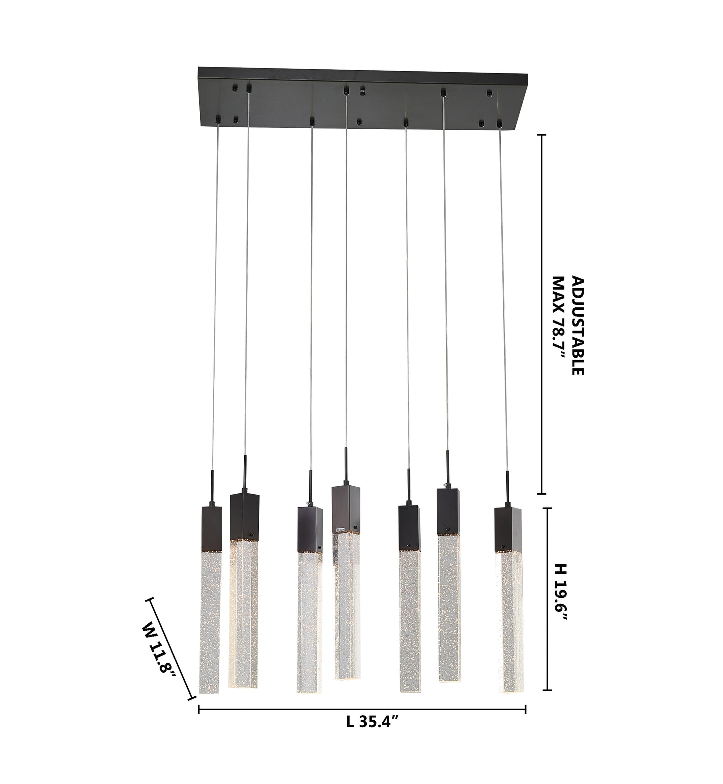 ADS04C7B - Crown Chandelier