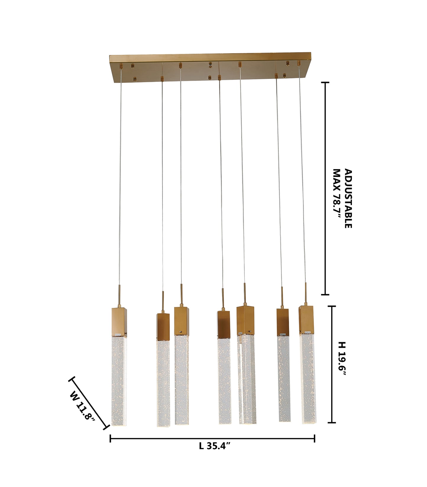 ADS04C7G - Crown Chandelier