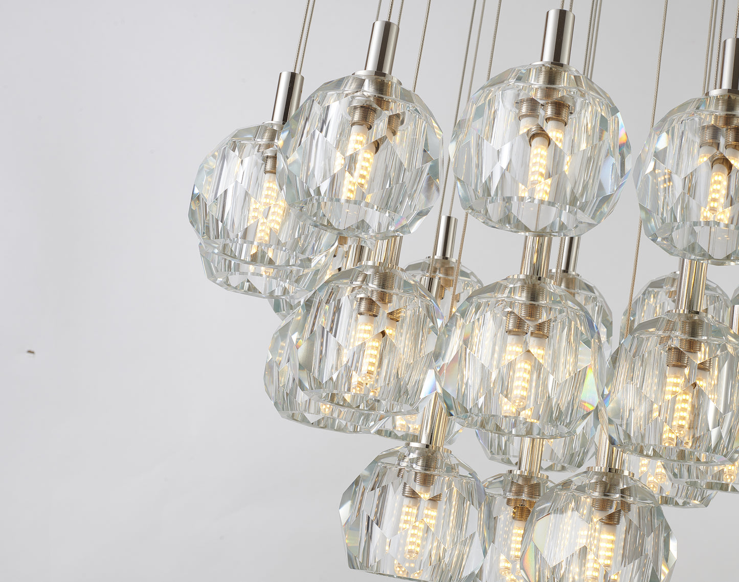 BDC04C24N - Crown Chandelier