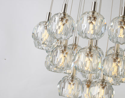 BDC04C24N - Crown Chandelier