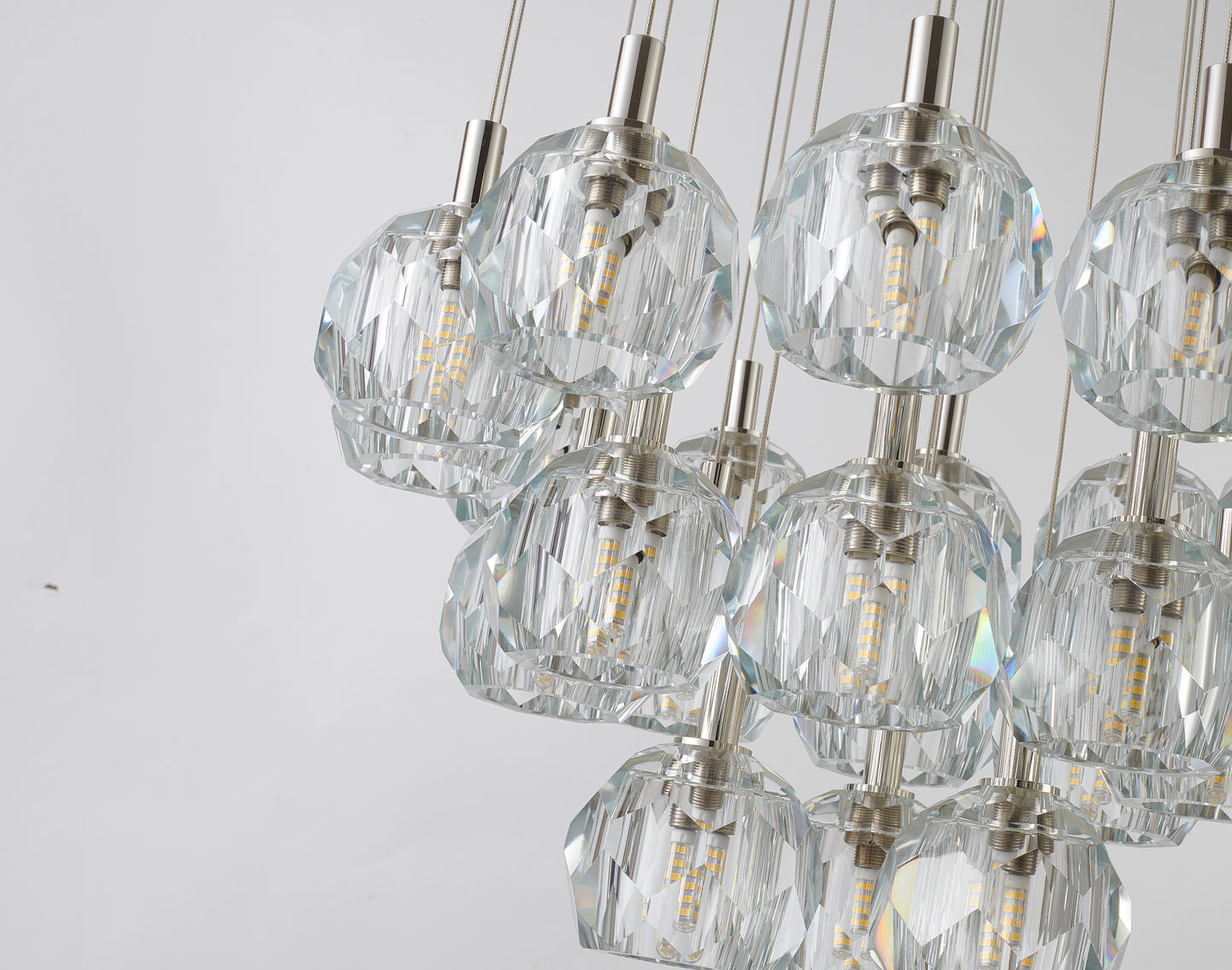 BDC04C24N - Crown Chandelier