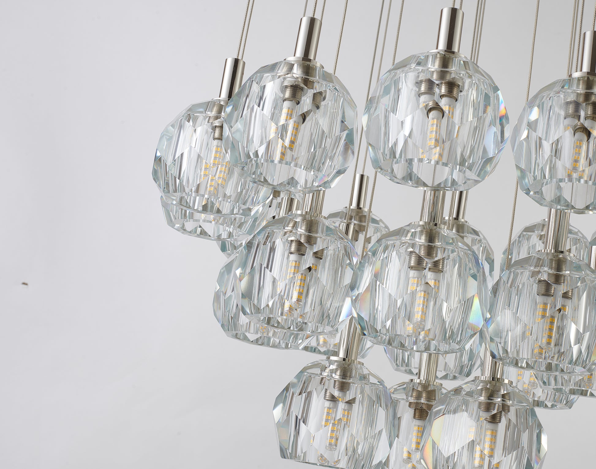 BDC04C24N - Crown Chandelier