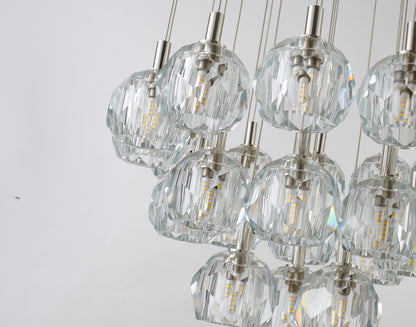 BDC04C24N - Crown Chandelier