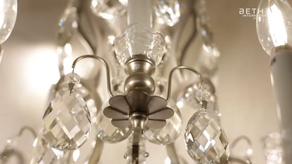 BET64PEW - Crown Chandelier