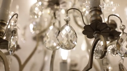 BET64PEW - Crown Chandelier