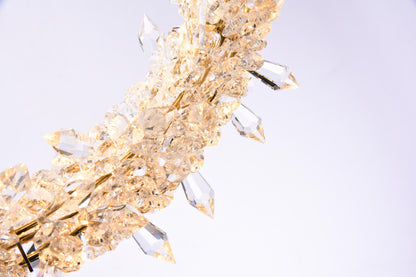 BU07P11G - Crown Chandelier