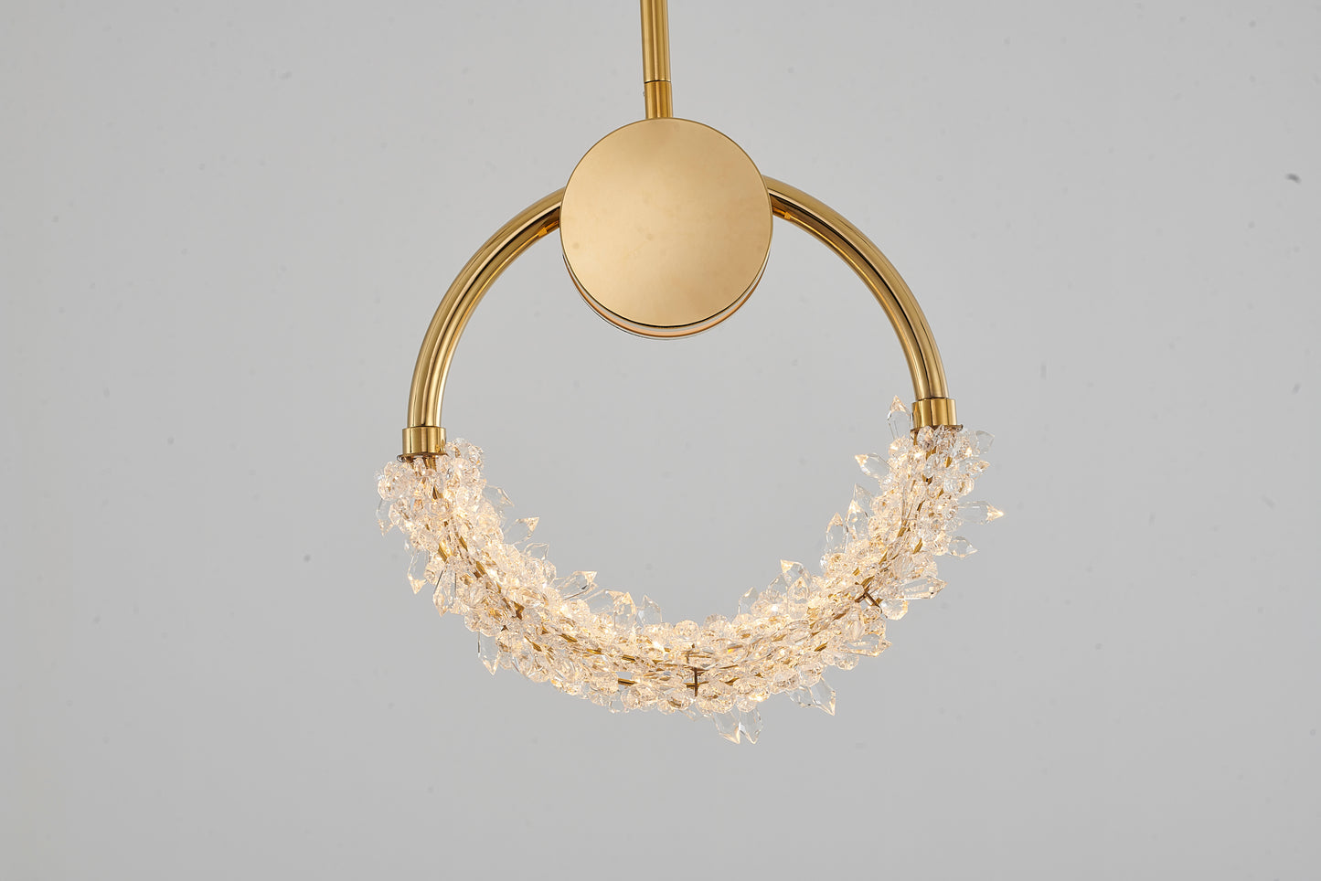 BU07P11G - Crown Chandelier