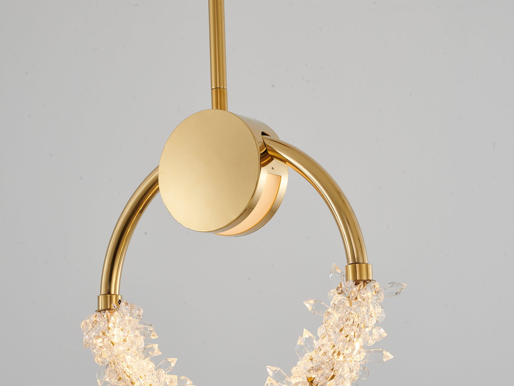 BU07P11G - Crown Chandelier