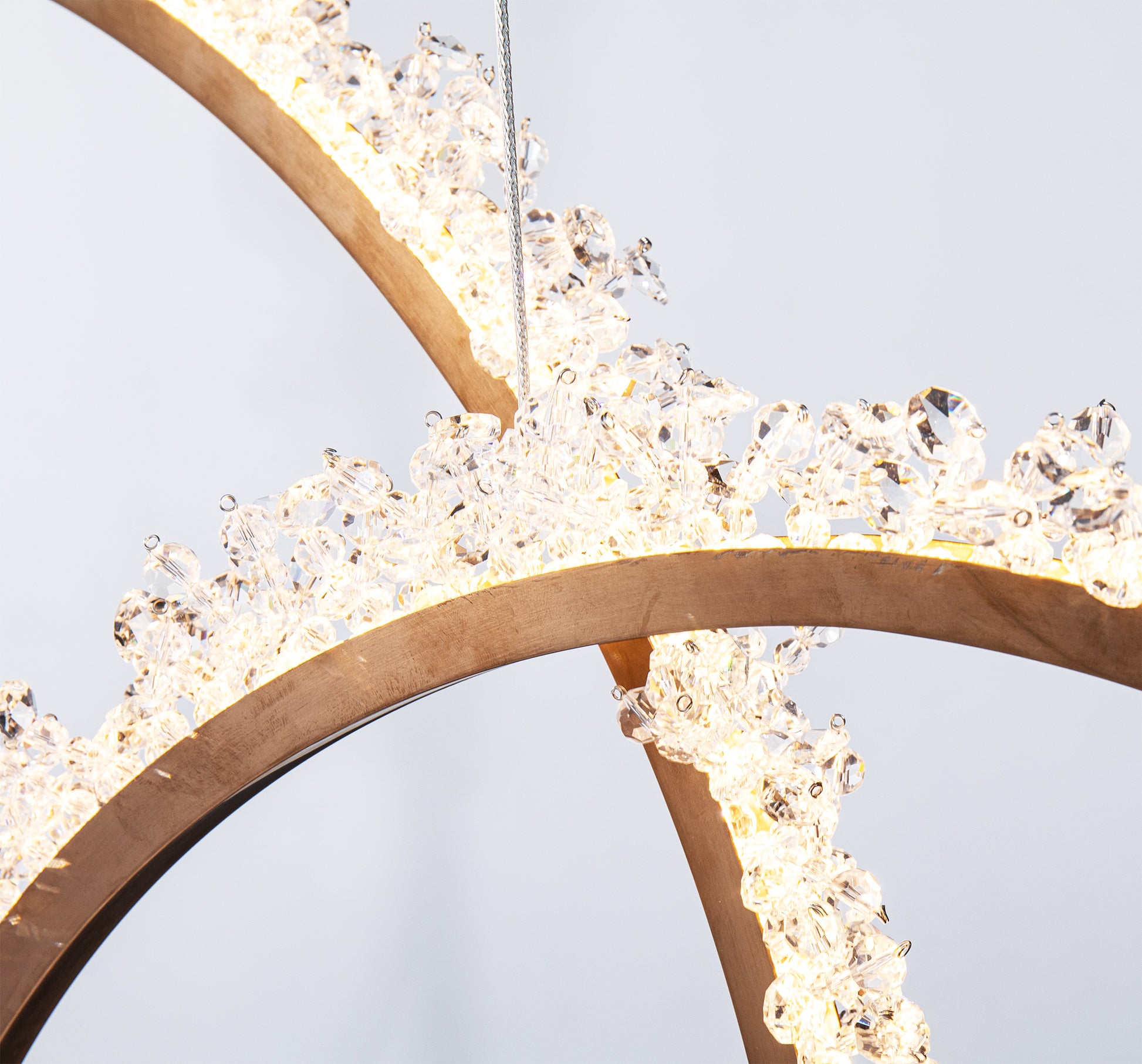 GL303C31G - Crown Chandelier