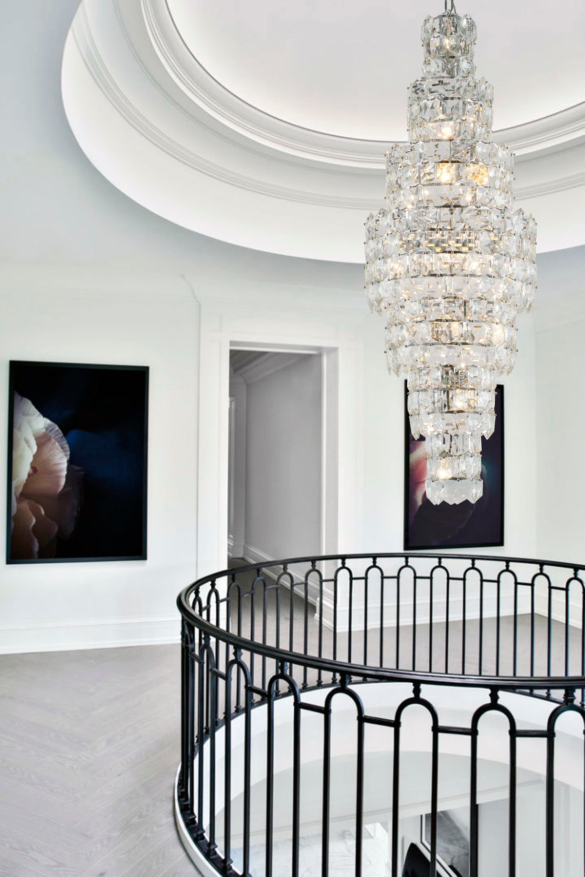 GL340C24CH-1 - Crown Chandelier