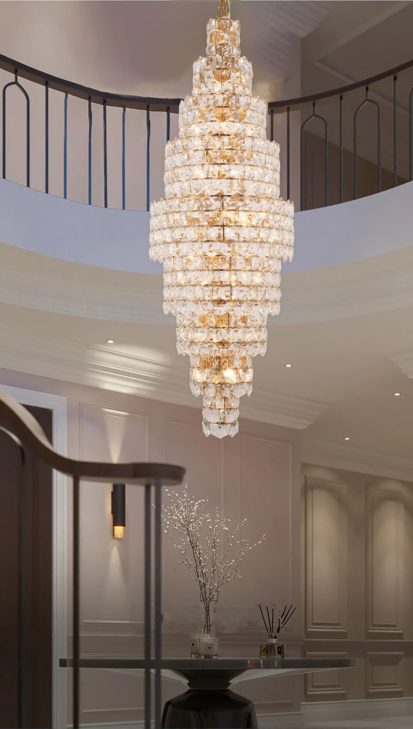 GL340C32BR - Crown Chandelier