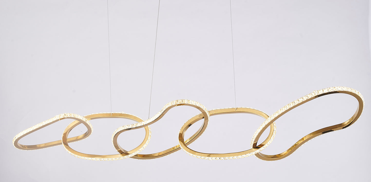 GL413C62CG - Crown Chandelier