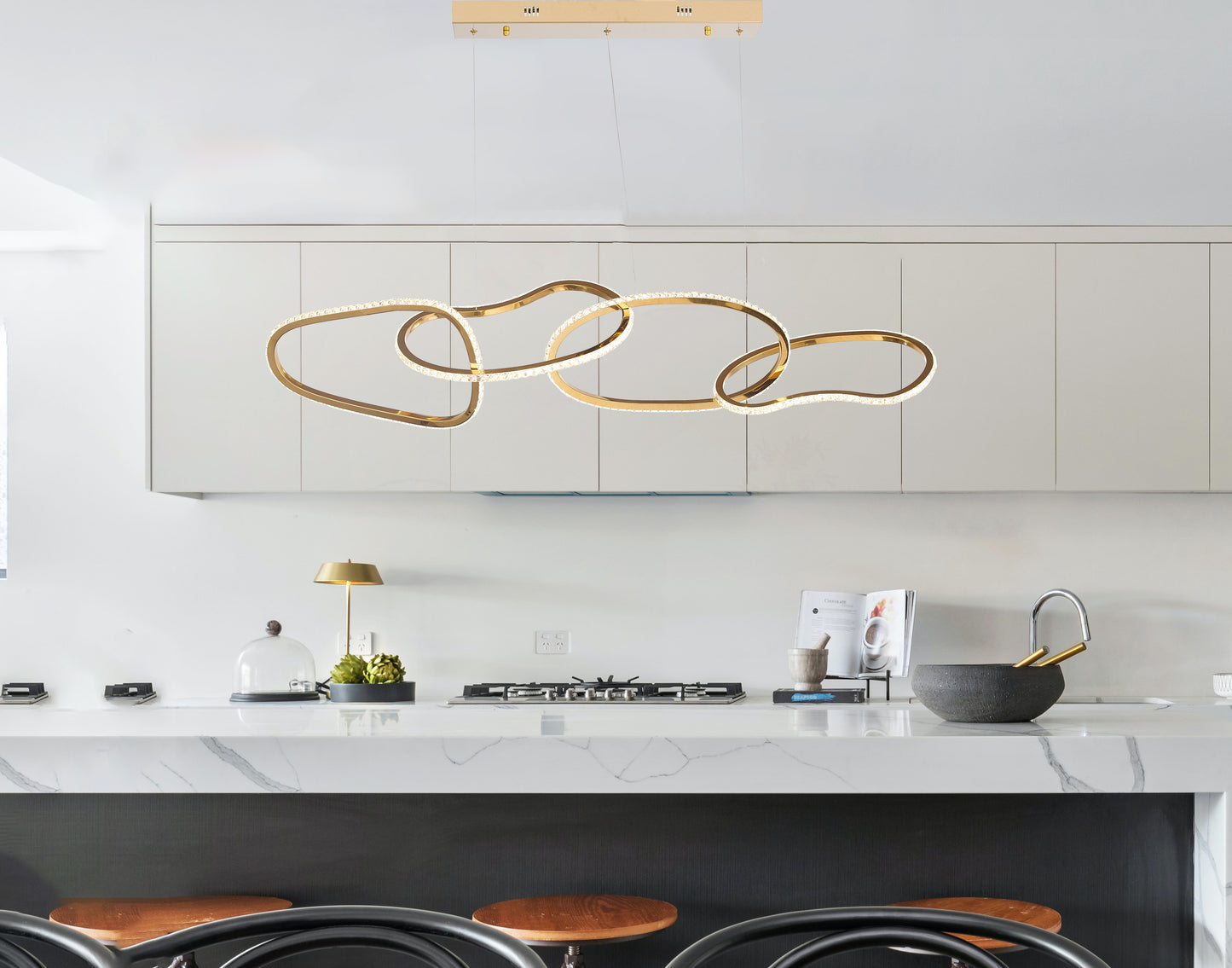 GL414C48CG - Crown Chandelier