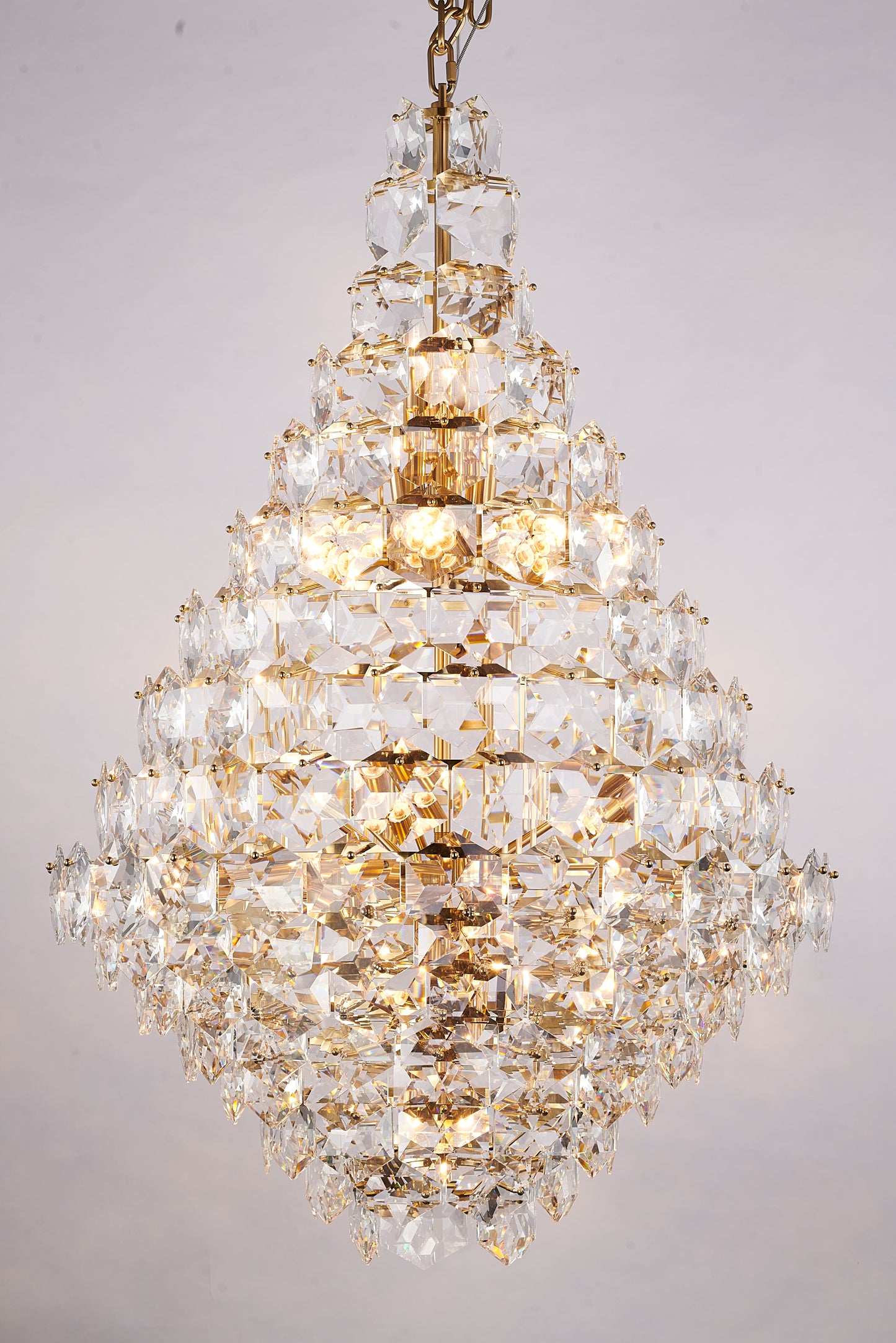 GL430C36BR - Crown Chandelier