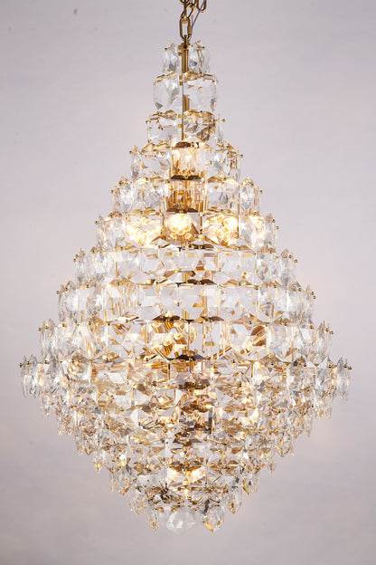 GL430C36BR - Crown Chandelier