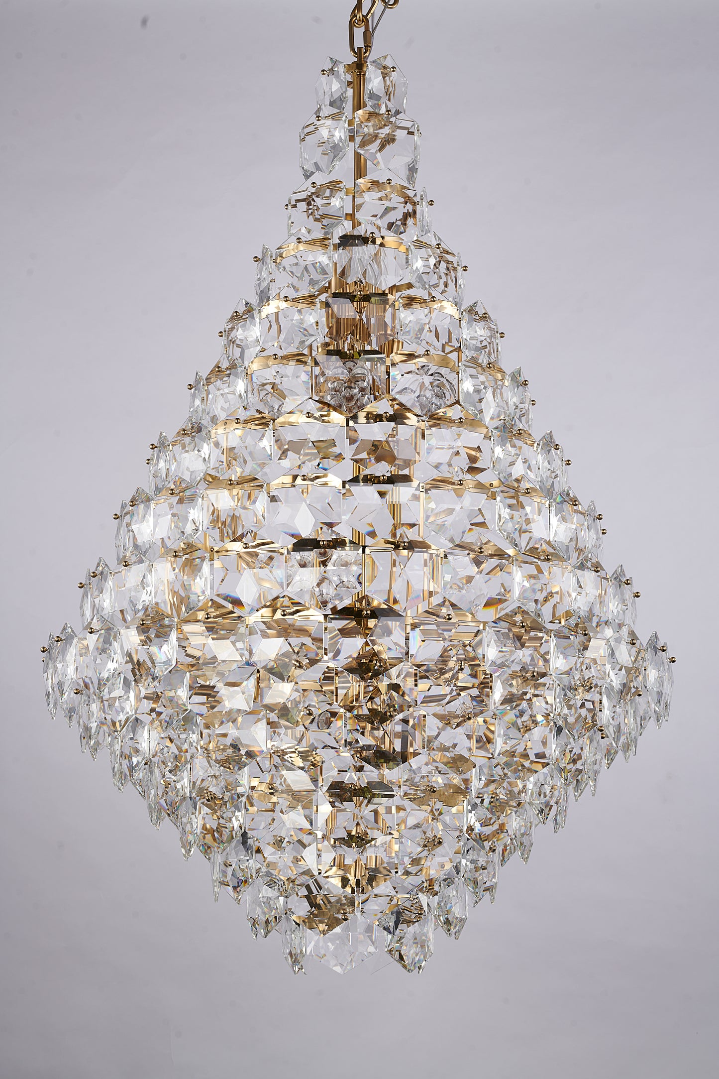 GL430C36BR - Crown Chandelier
