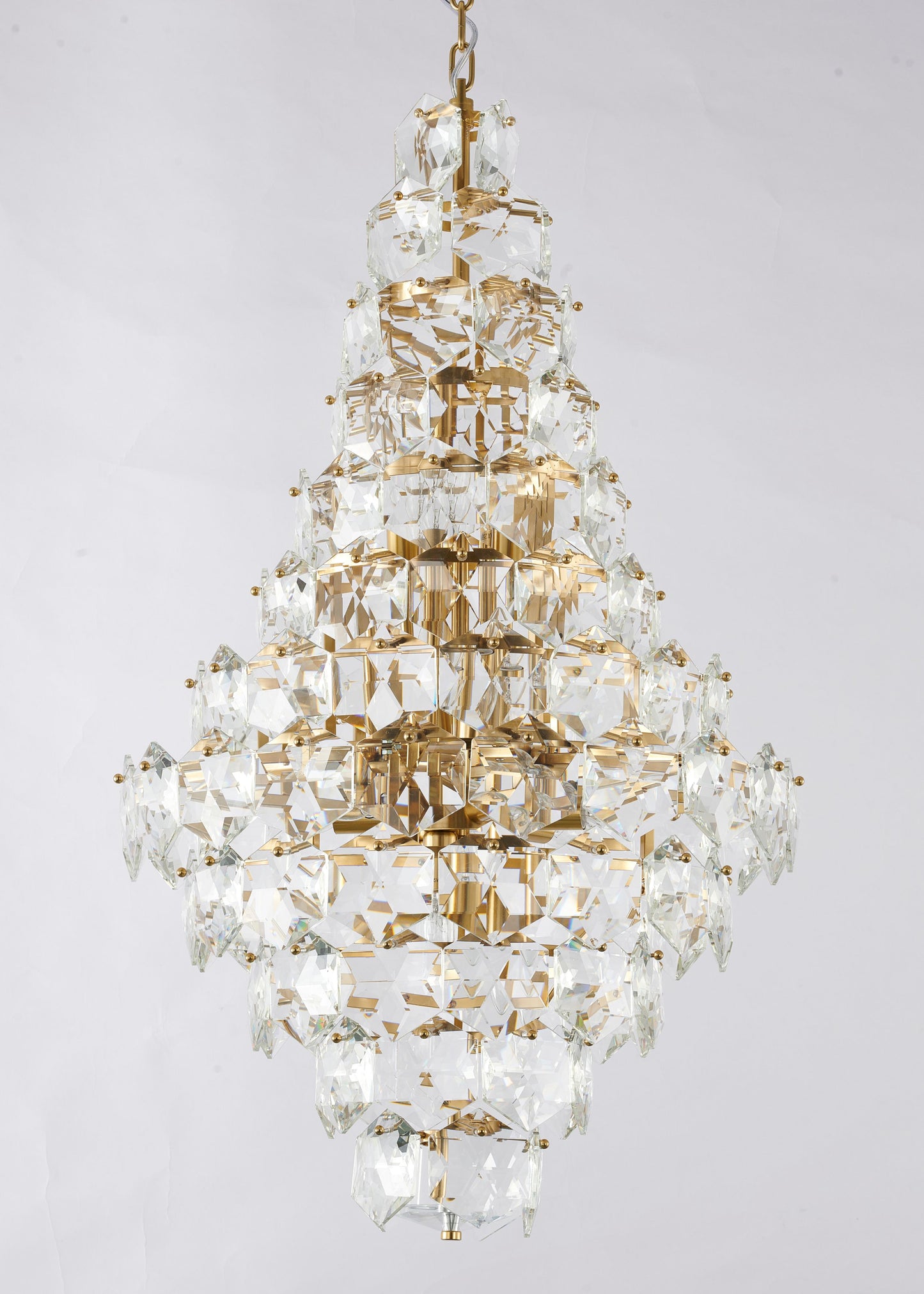 GL436C24BR-1 - Crown Chandelier