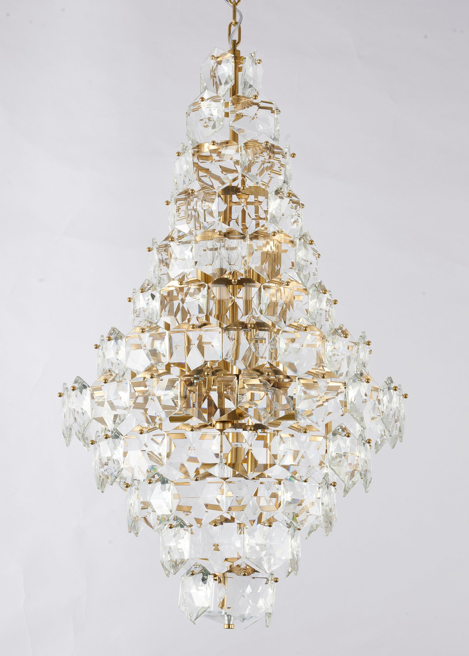 GL436C24BR-1 - Crown Chandelier