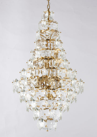 GL436C24BR-1 - Crown Chandelier