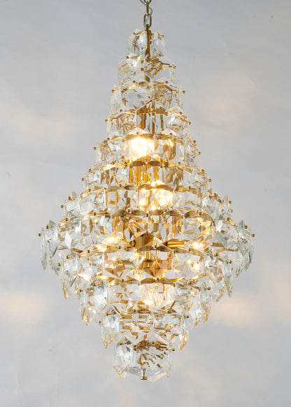 GL436C24BR-1 - Crown Chandelier