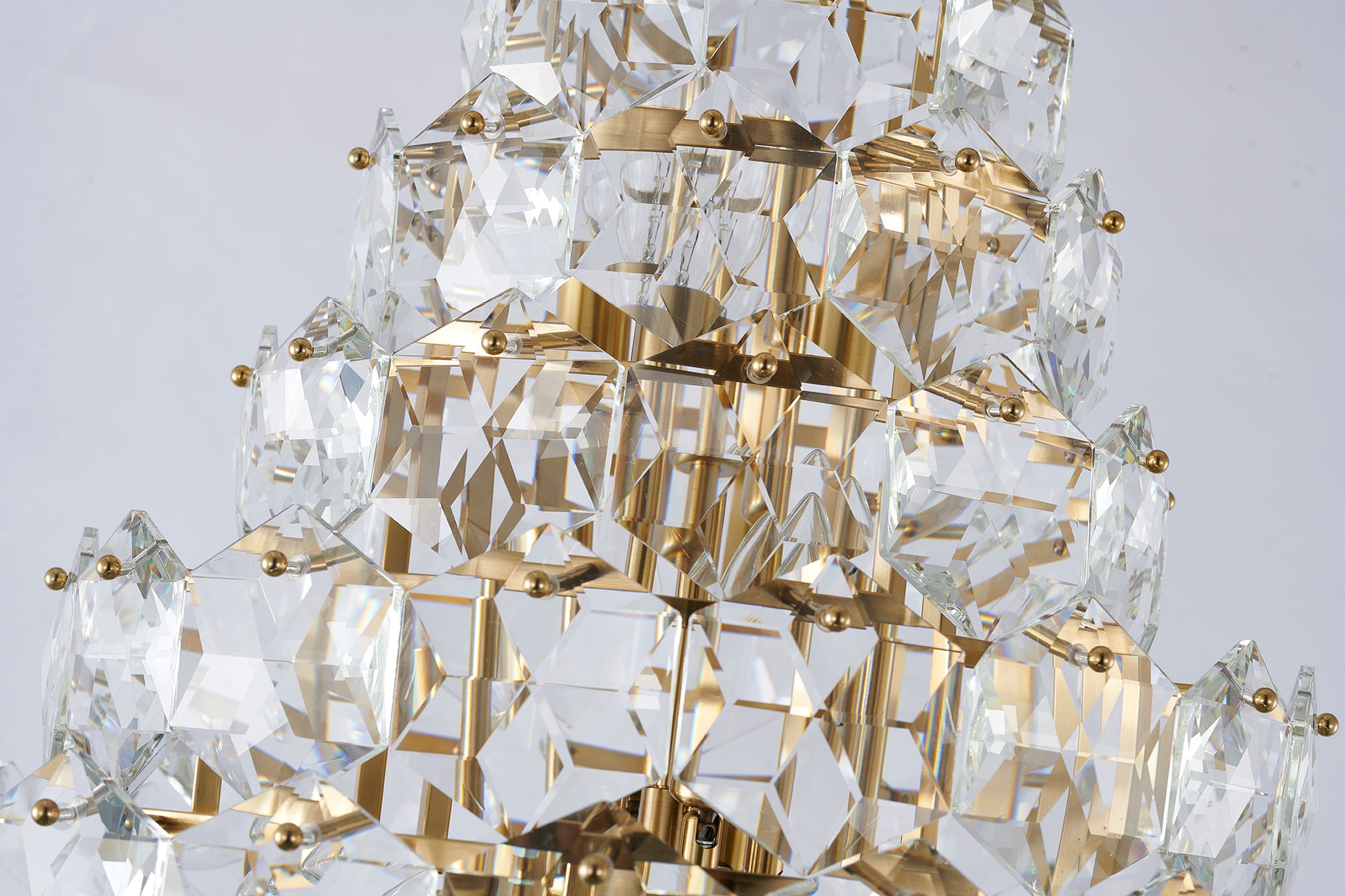 GL436C24BR-1 - Crown Chandelier