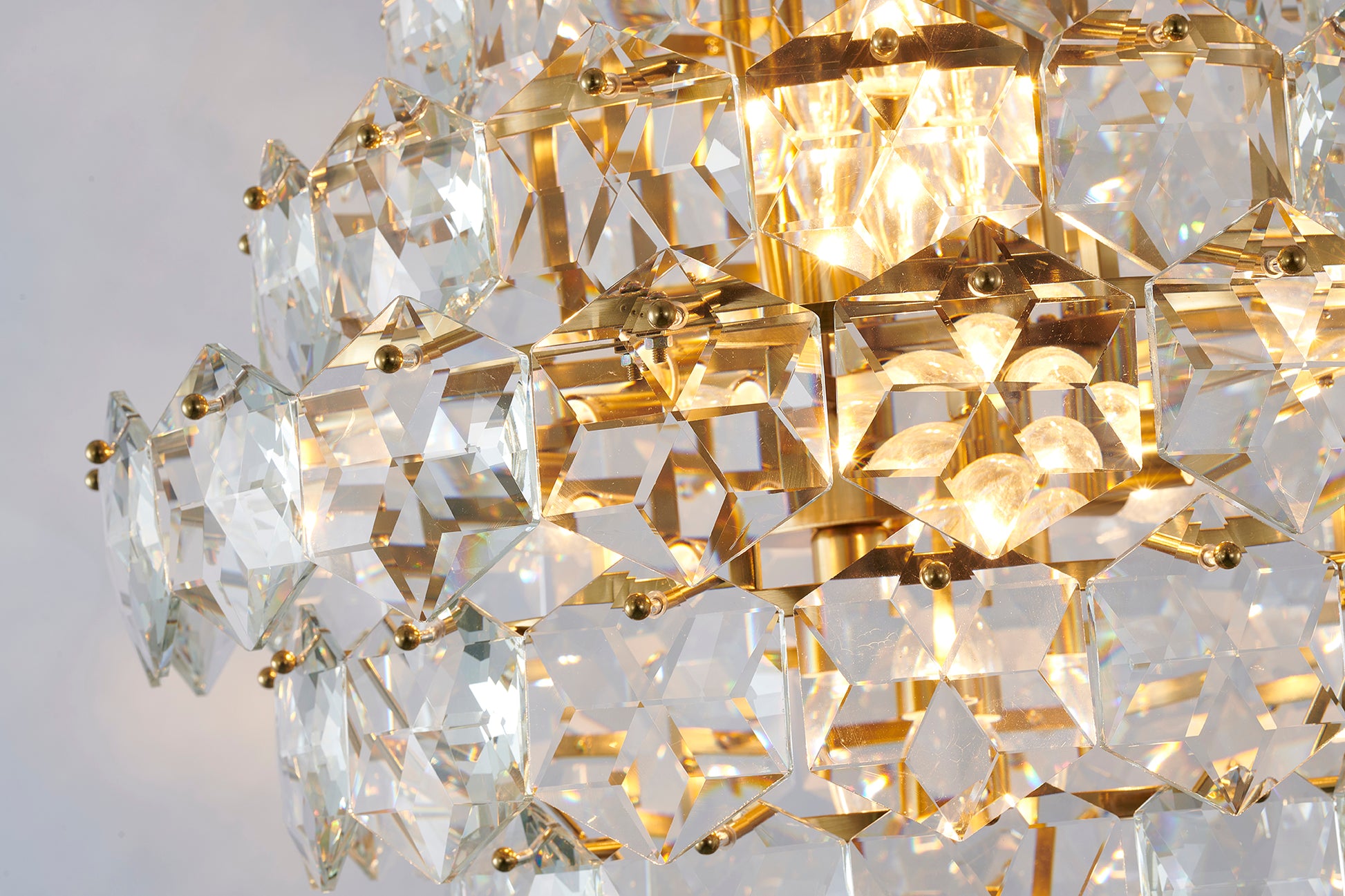 GL436C24BR-1 - Crown Chandelier