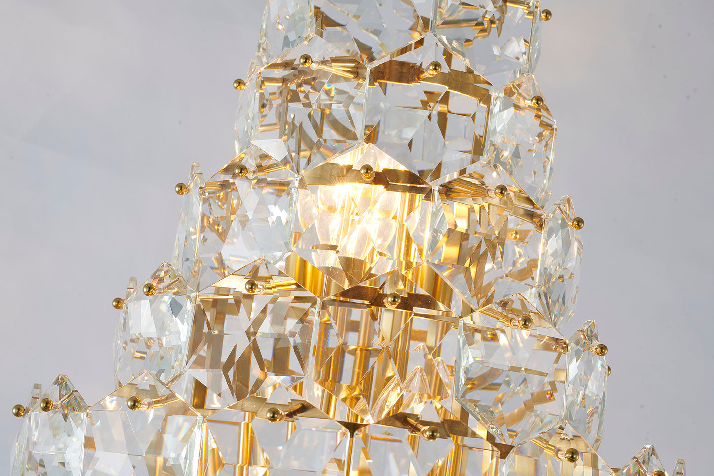 GL436C24BR-1 - Crown Chandelier