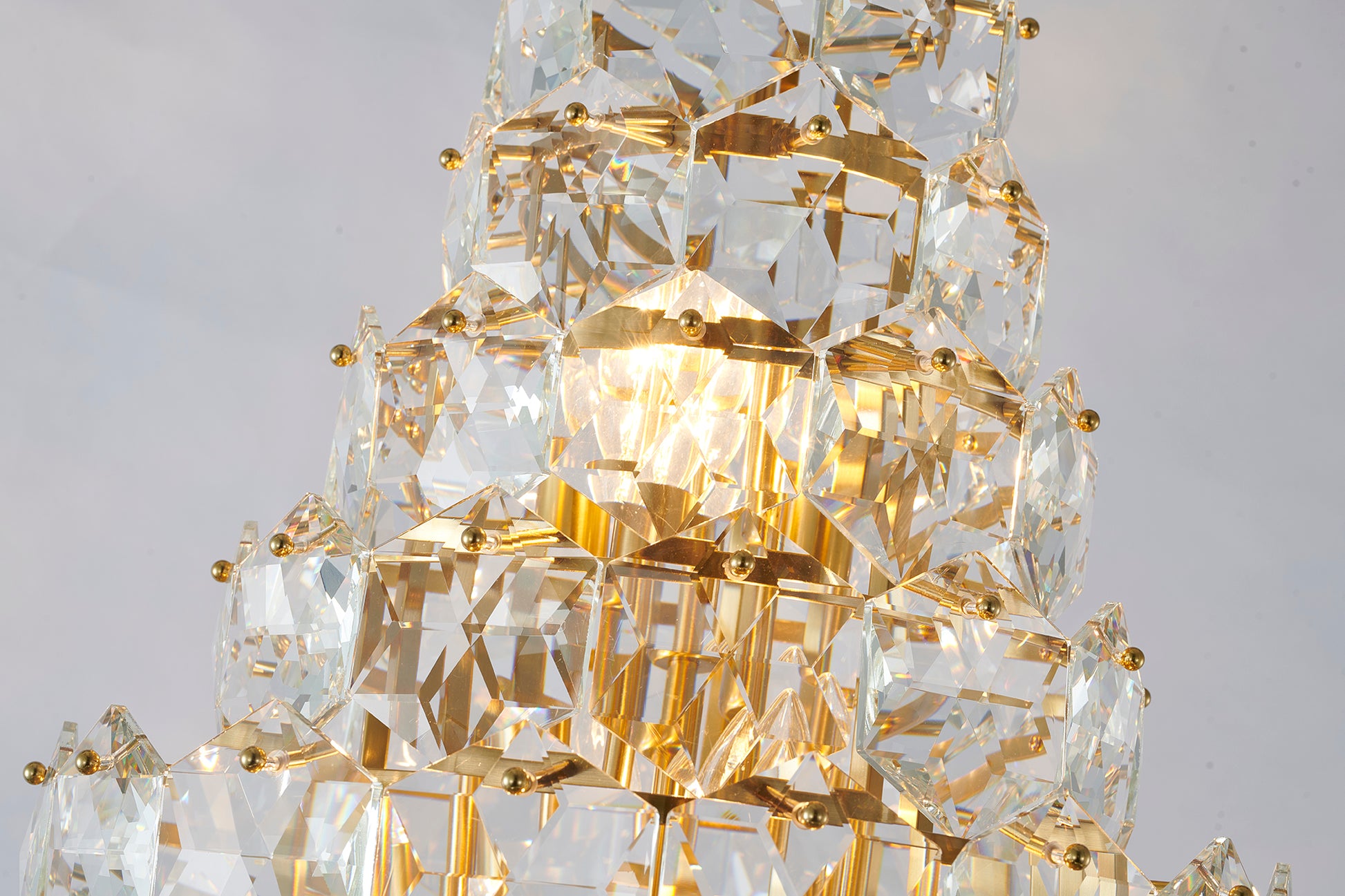 GL436C24BR-1 - Crown Chandelier