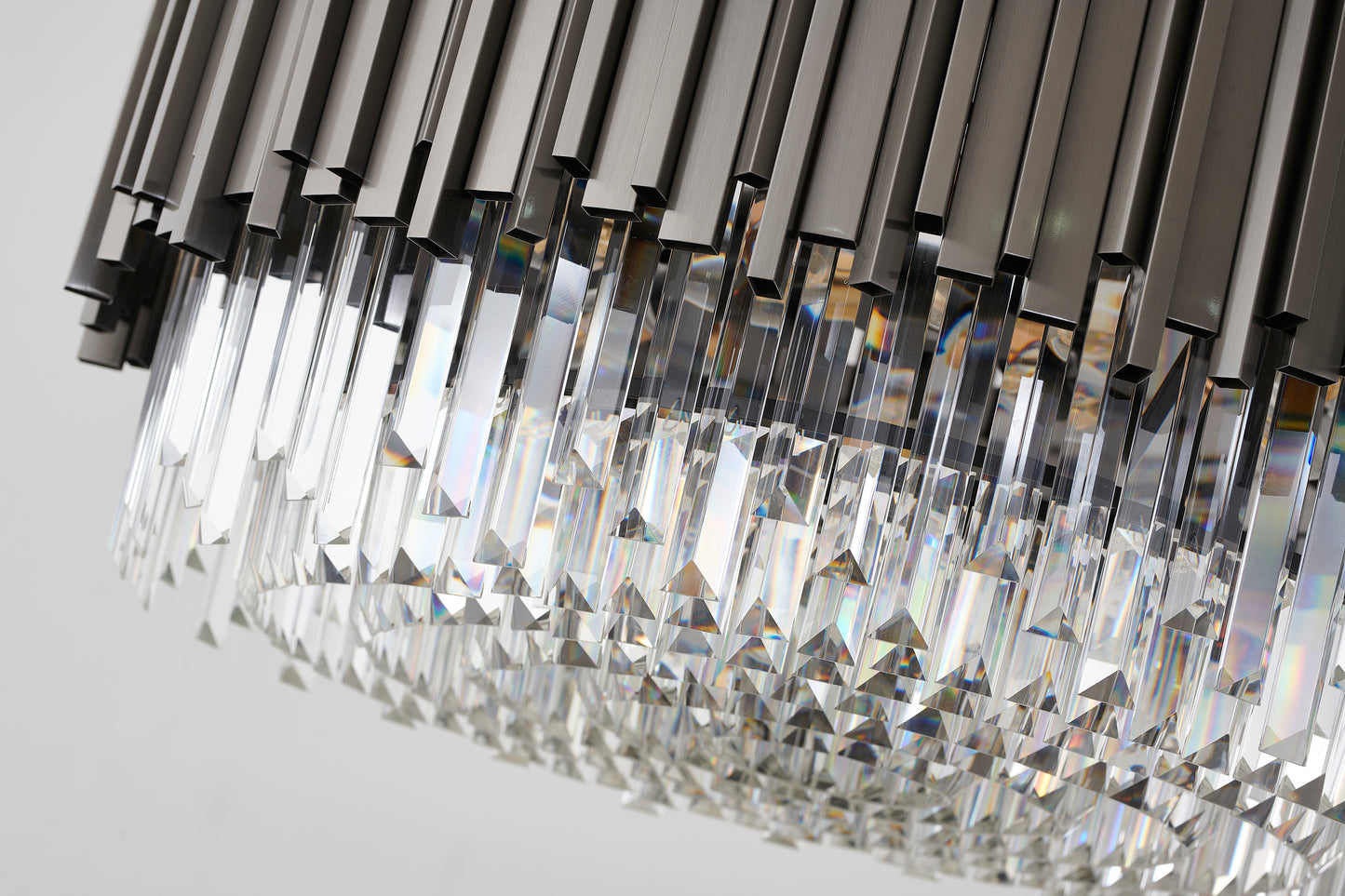 MU10C28BLK - Crown Chandelier