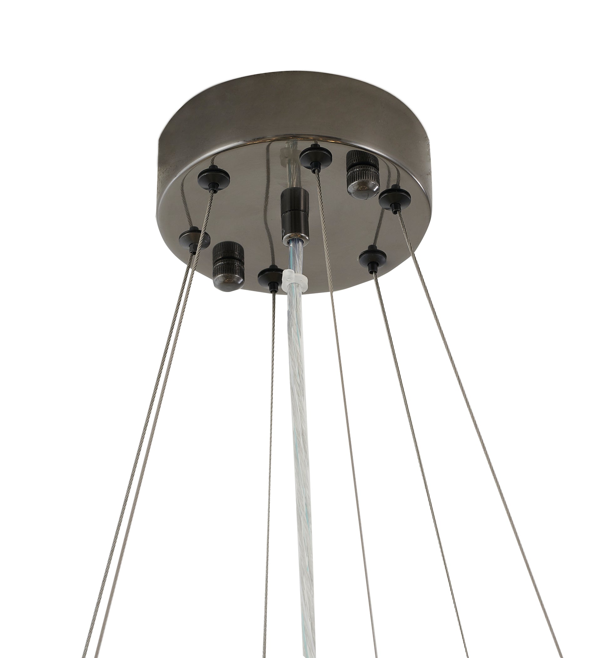 MU10C28BLK - Crown Chandelier