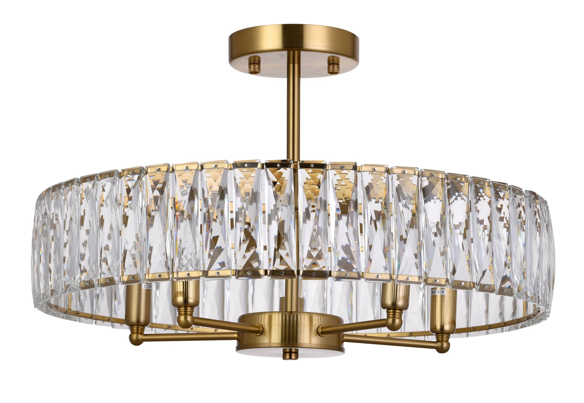 OC42C22G - Crown Chandelier