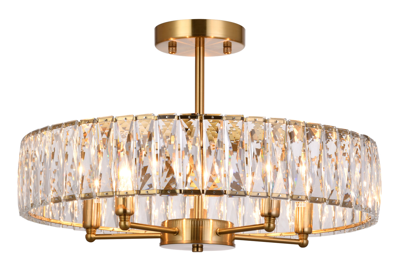 OC42C22G - Crown Chandelier