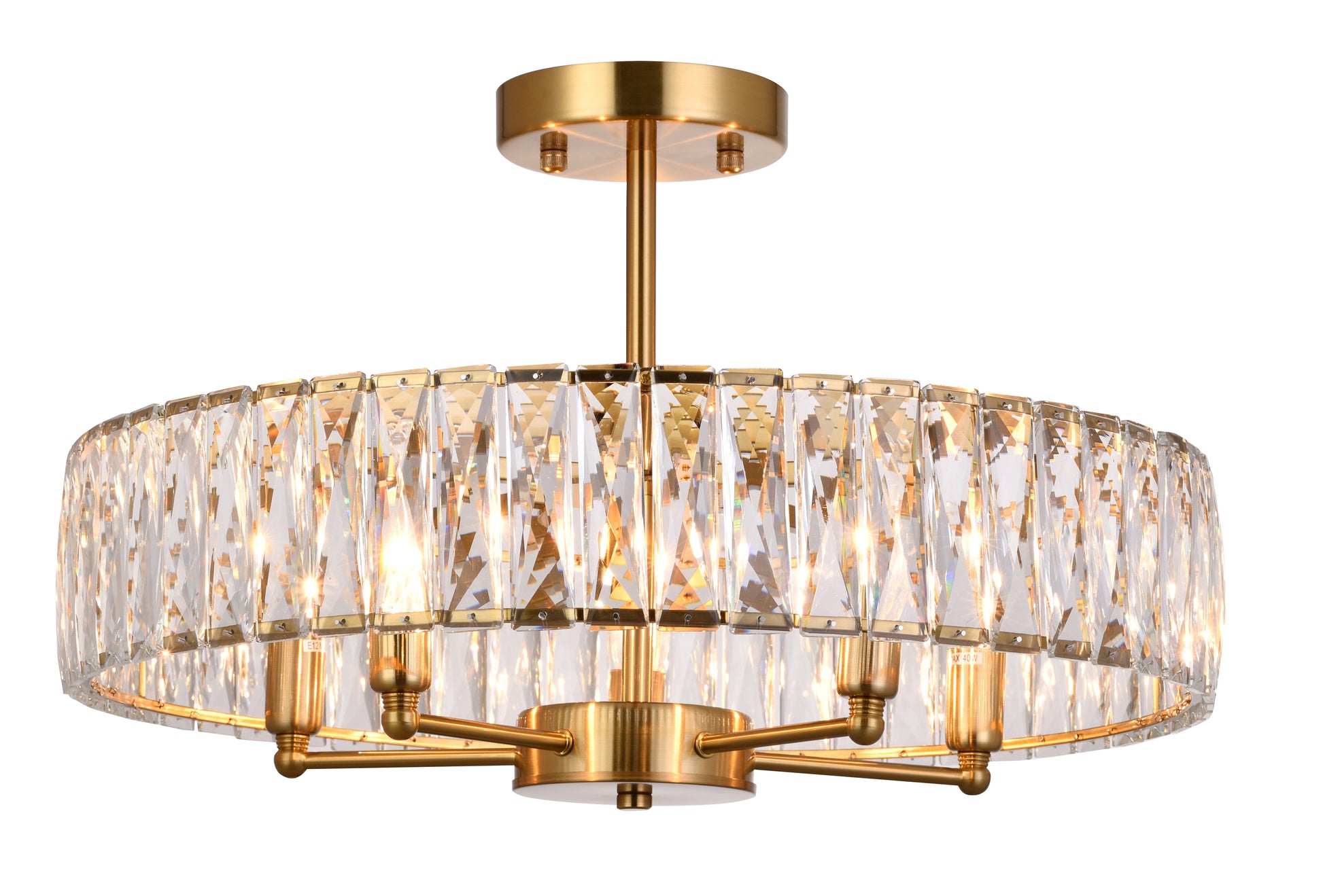 OC42C22G - Crown Chandelier