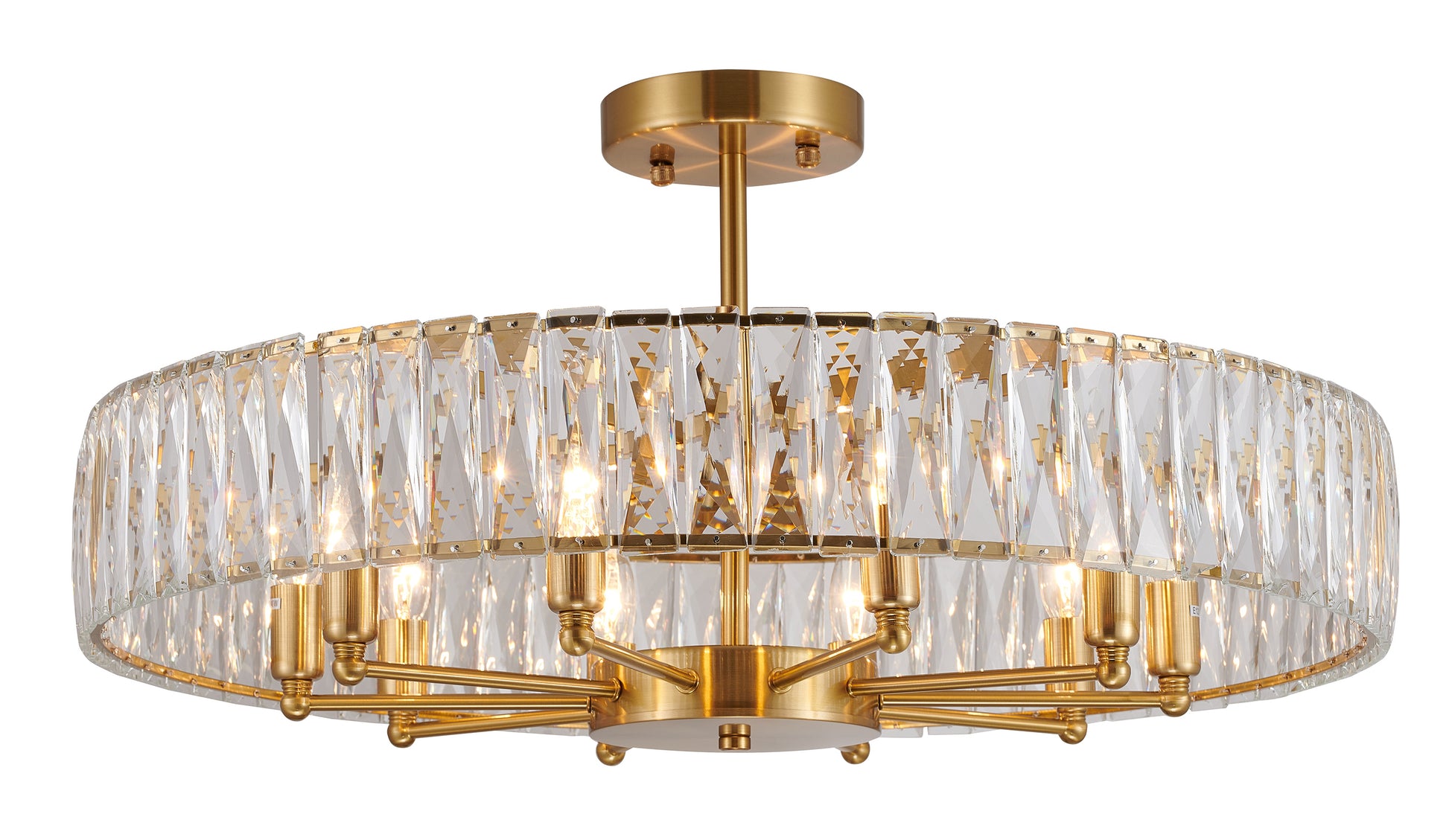 OC42C28G - Crown Chandelier