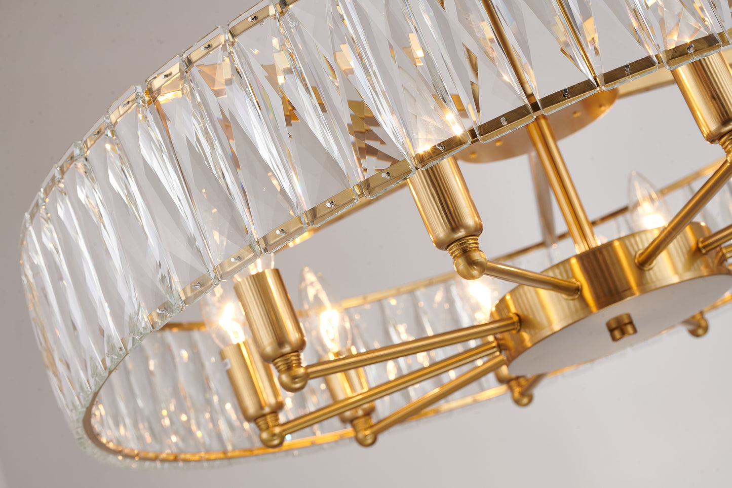 OC42C28G - Crown Chandelier