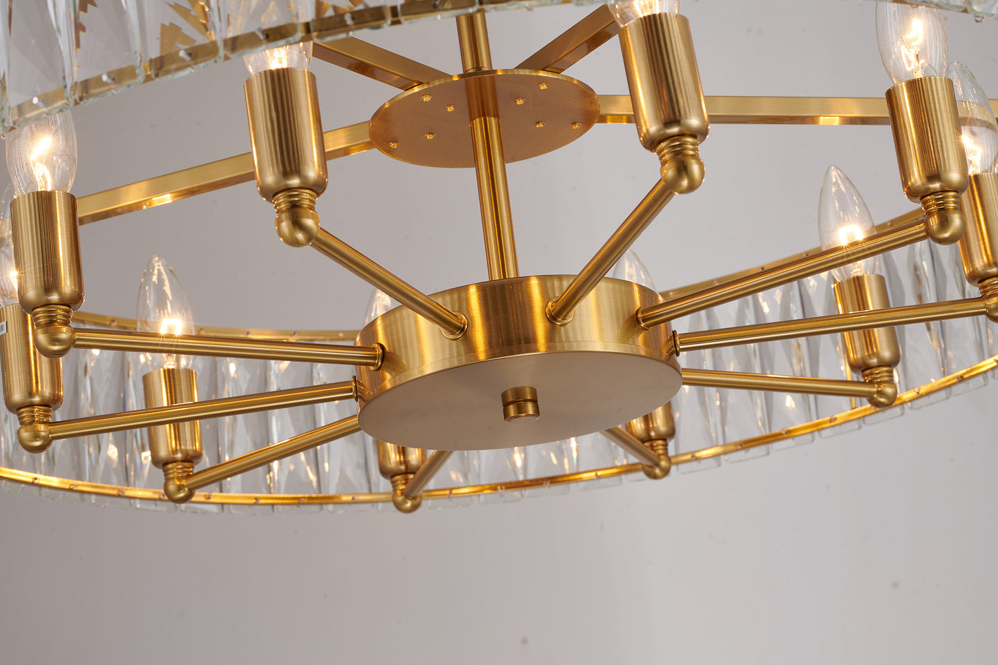 OC42C28G - Crown Chandelier