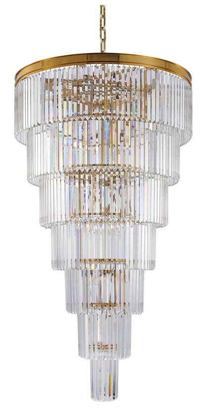 RD14C72BR - Crown Chandelier